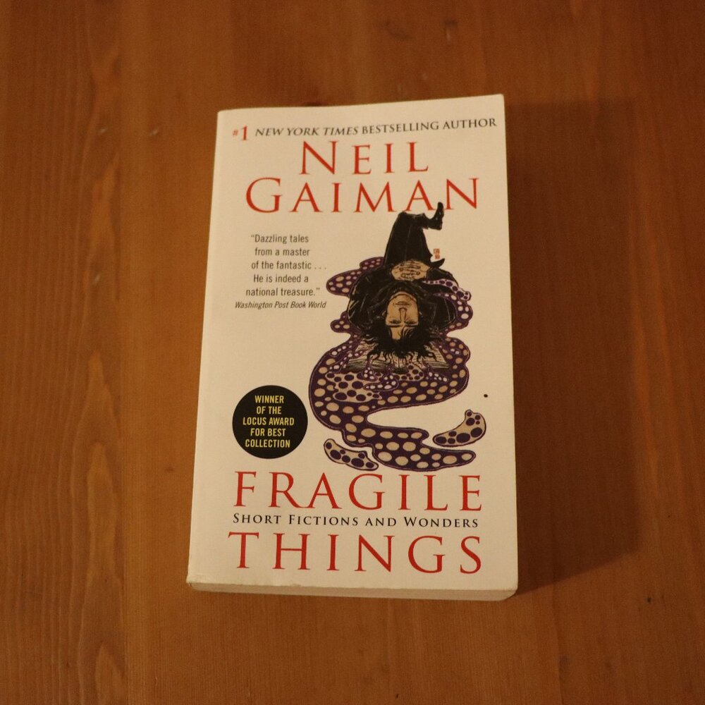 Fragile Things Short story by Neil Gaiman (Paperback, lightly used, good )